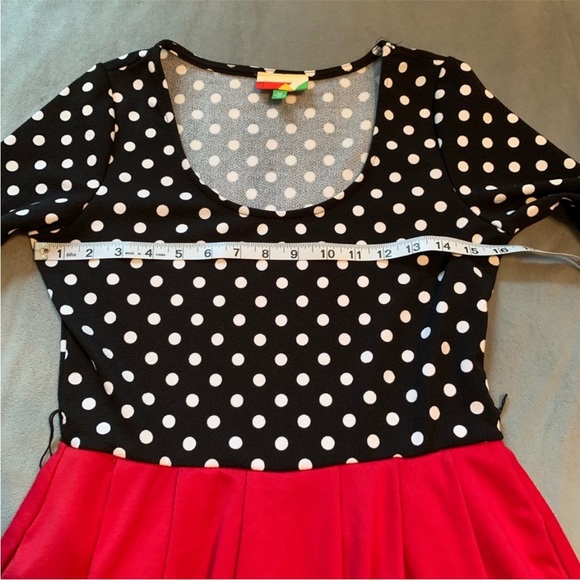 Modcloth Fervour Polka Dot Dress - Picture 2 of 7